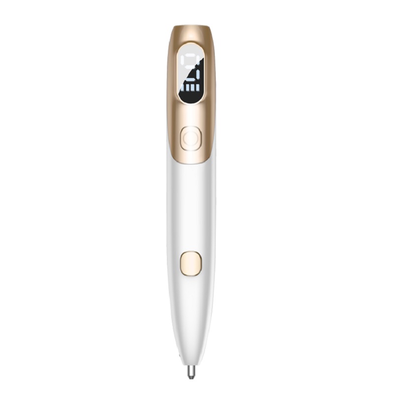 Hot LCD Plasma Pen Machine 9 Nivå LED Lighting Laser Freckle Wart Skin Remover Pen